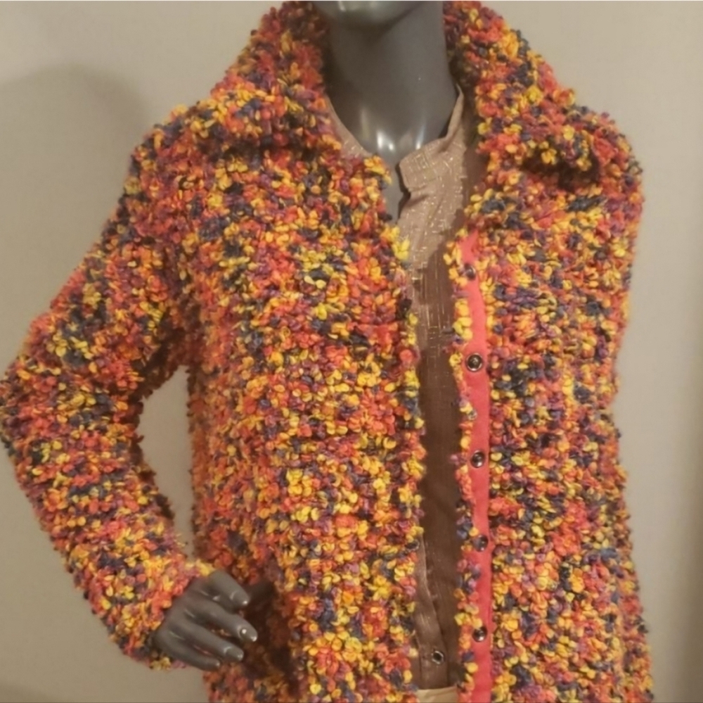 Desigual Jerz Putney Knit Sweater Size Large